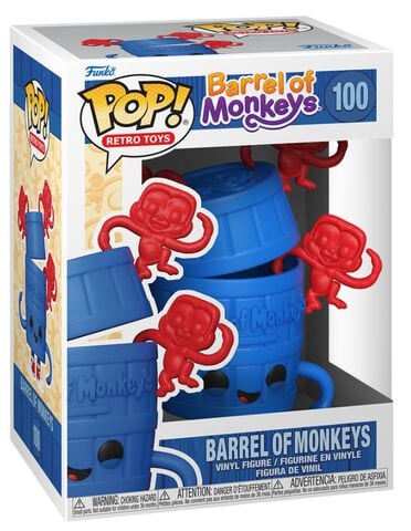 Figurine Funko Pop! N°100 - Hasbro -  Barrel Of Monkeys